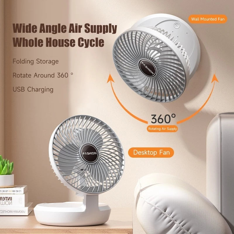 Desk fan Wall mounted fan