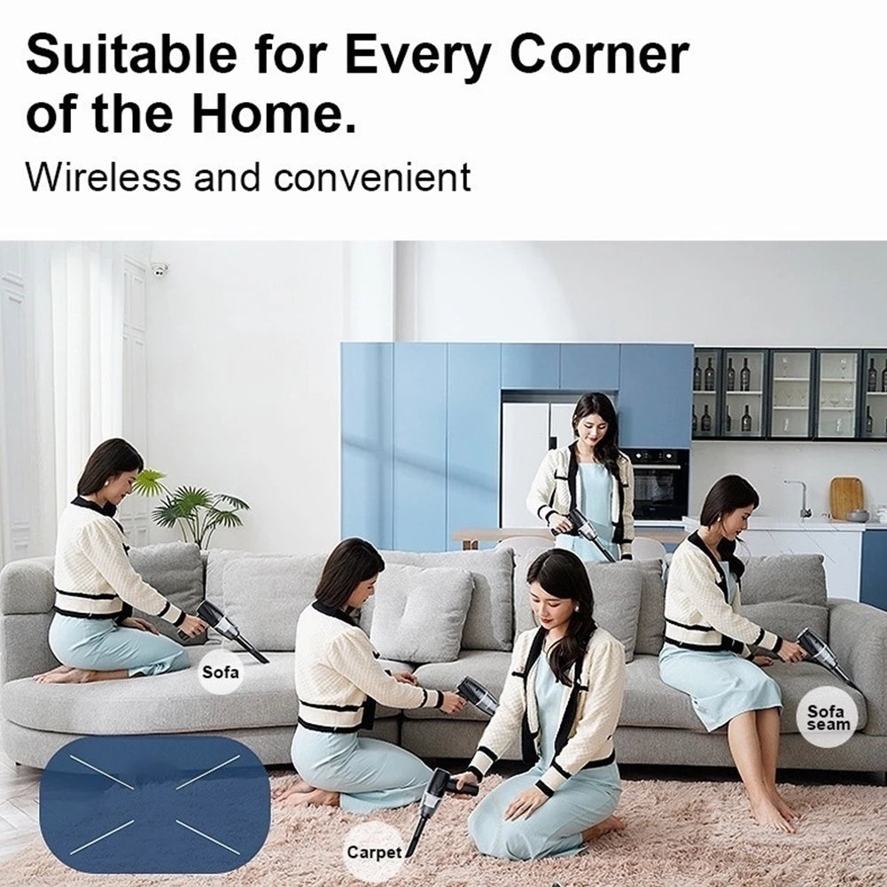 Mini 3-in-1 Portable Wireless Vacuum Cleaner