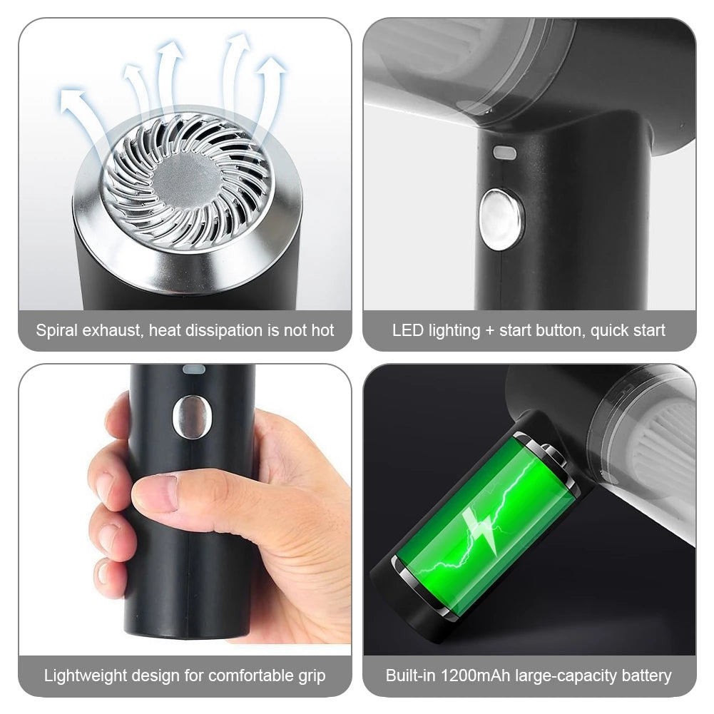 Mini 3-in-1 Portable Wireless Vacuum Cleaner