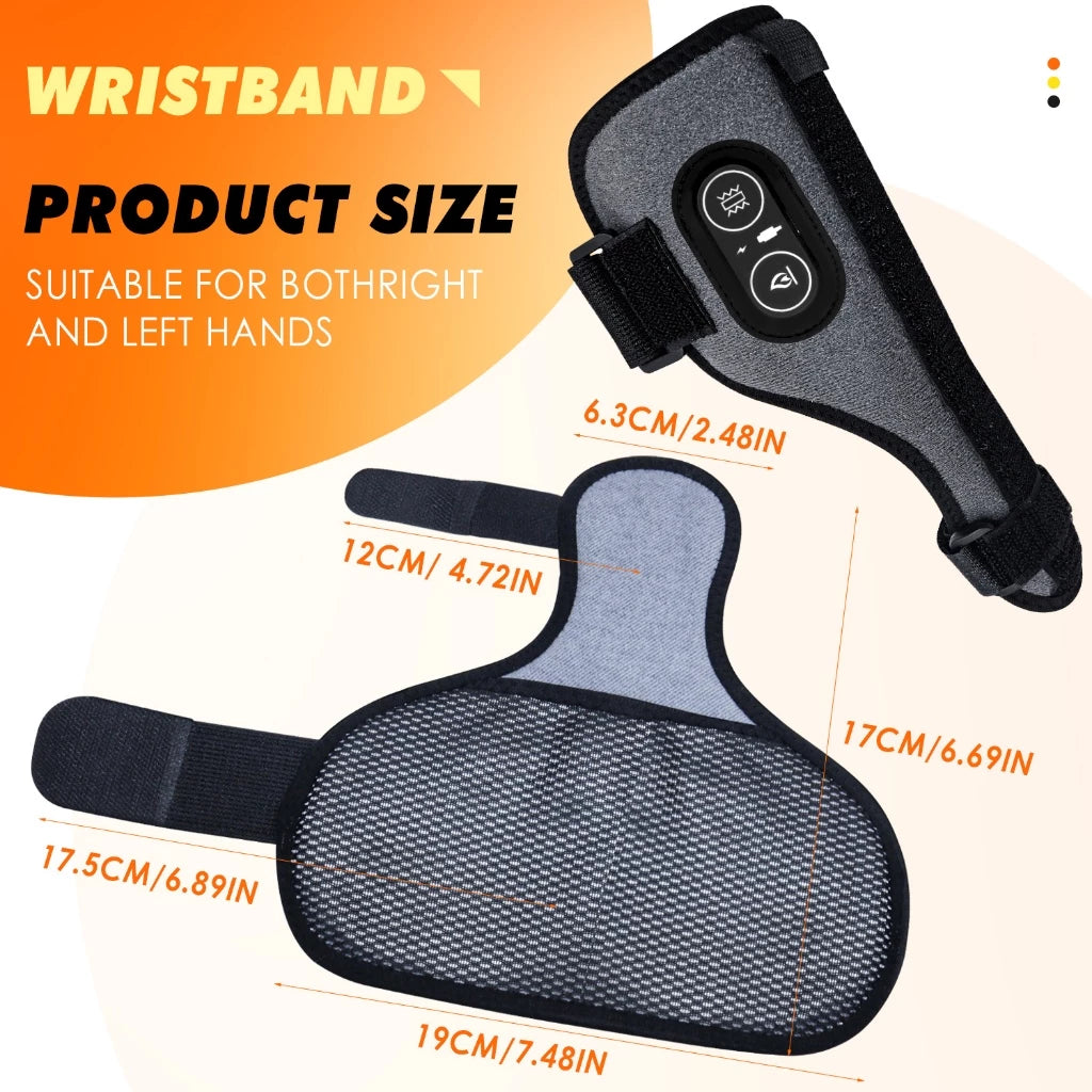 (BUY 1 TAKE 1) Wrist Sprain Support Hot Compress Electric Massager