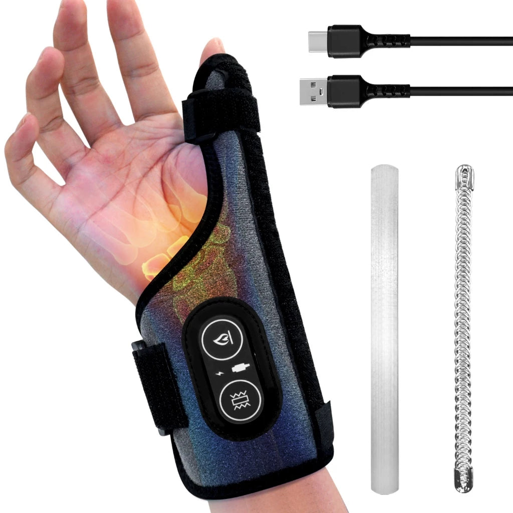 (BUY 1 TAKE 1) Wrist Sprain Support Hot Compress Electric Massager