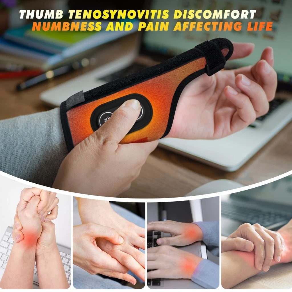 (BUY 1 TAKE 1) Wrist Sprain Support Hot Compress Electric Massager