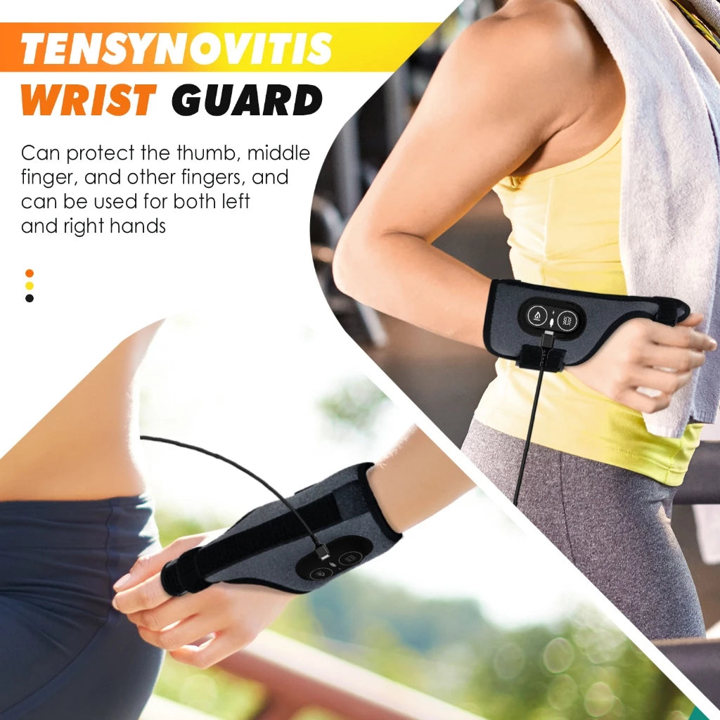 (BUY 1 TAKE 1) Wrist Sprain Support Hot Compress Electric Massager