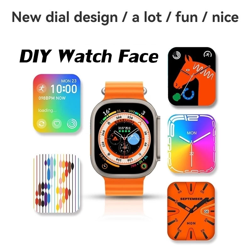 ULTRA 7 In 1 SMART WATCH WITH SIM CARD & WIFI