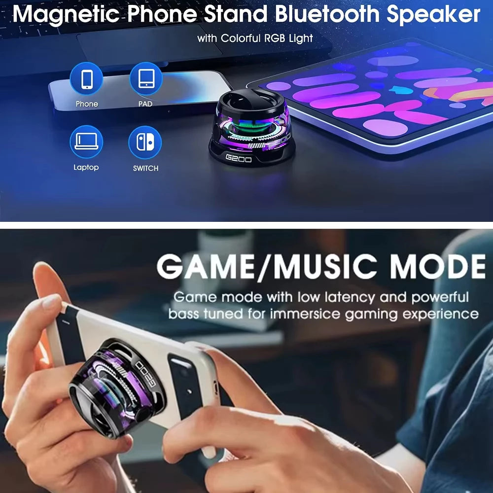 Portable Mini Wireless Magnetic Bluetooth Speaker