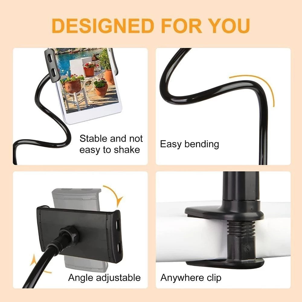 Flexible Lazy Pod Stand Mount Mobile Phone Holder