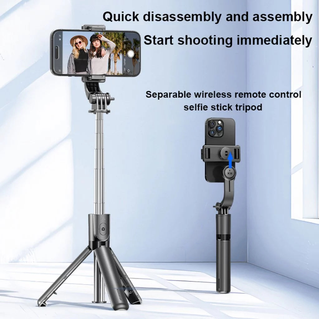 3 IN 1 Wireless Bluetooth Selfie Stick Tripod Monopod Stand Phone Holder With Remote Control