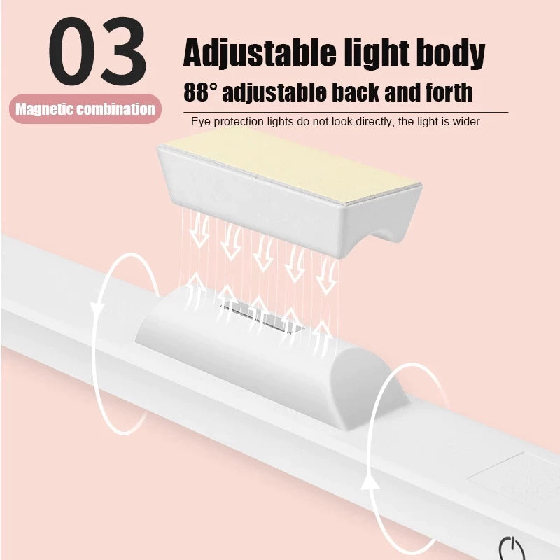 LED Magnetic Rechargeable Lamp