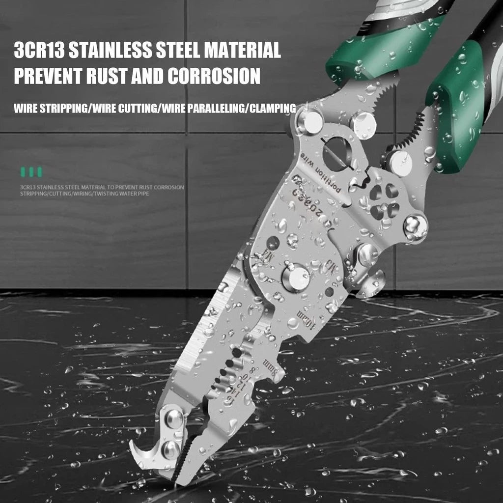 18 In 1 Foldable Pliers Wire Stripper