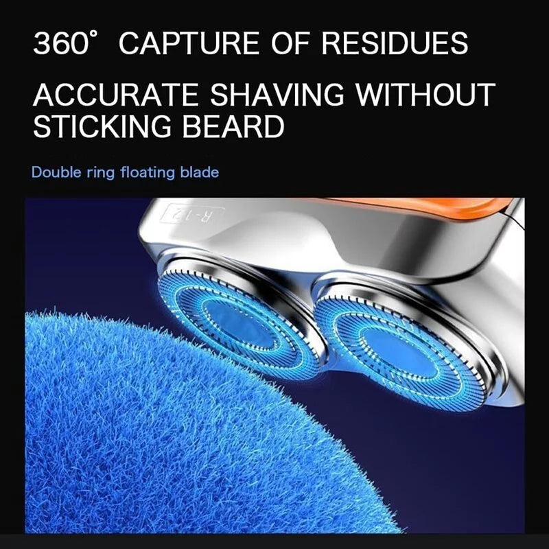 New Mini Electric Portable Dual Blade Electric Shaver