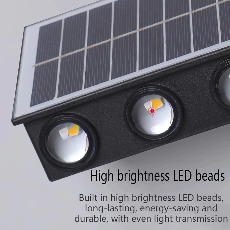 Solar Wall Lights Outdoor Solar Fence Lights Solar Powered Solar Outdoor Lights Waterproof