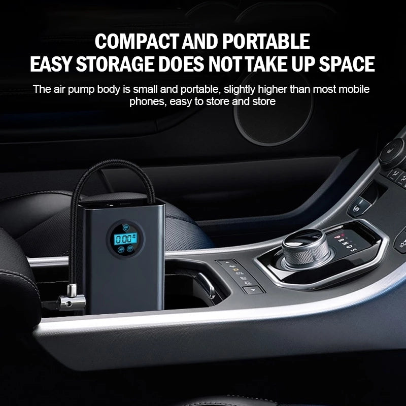 Portable Tire Inflator and Air Compressor - Wireless Digital Version