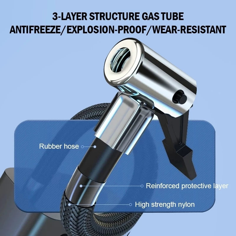 Portable Tire Inflator and Air Compressor - Wireless Digital Version