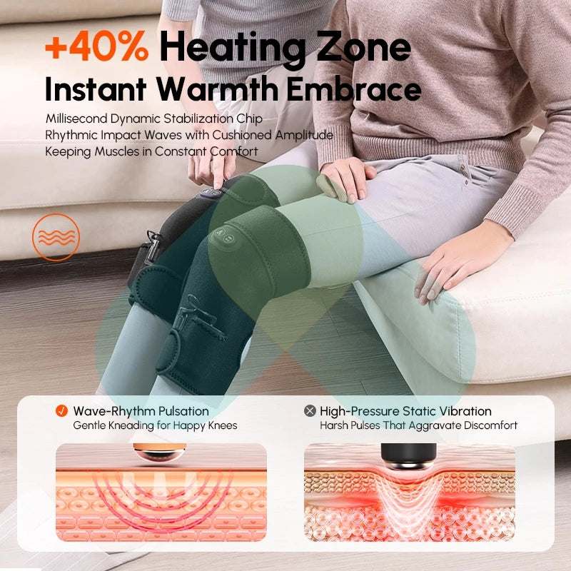 (BUY 1 TAKE 1) Heated Knee Pad Electric Knee Support Massager Pad Hot Compress