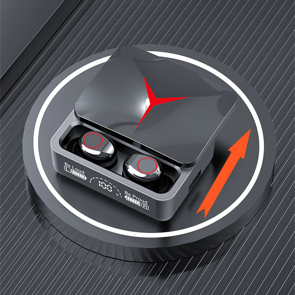 Bluetooth Earphone M90 With LED Power Display Power Bank