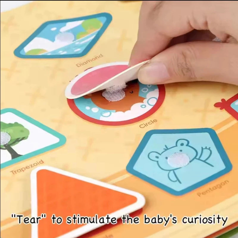 Baby Busy Book – Montessori Quiet Book for Early Learning & Toddler Activities
