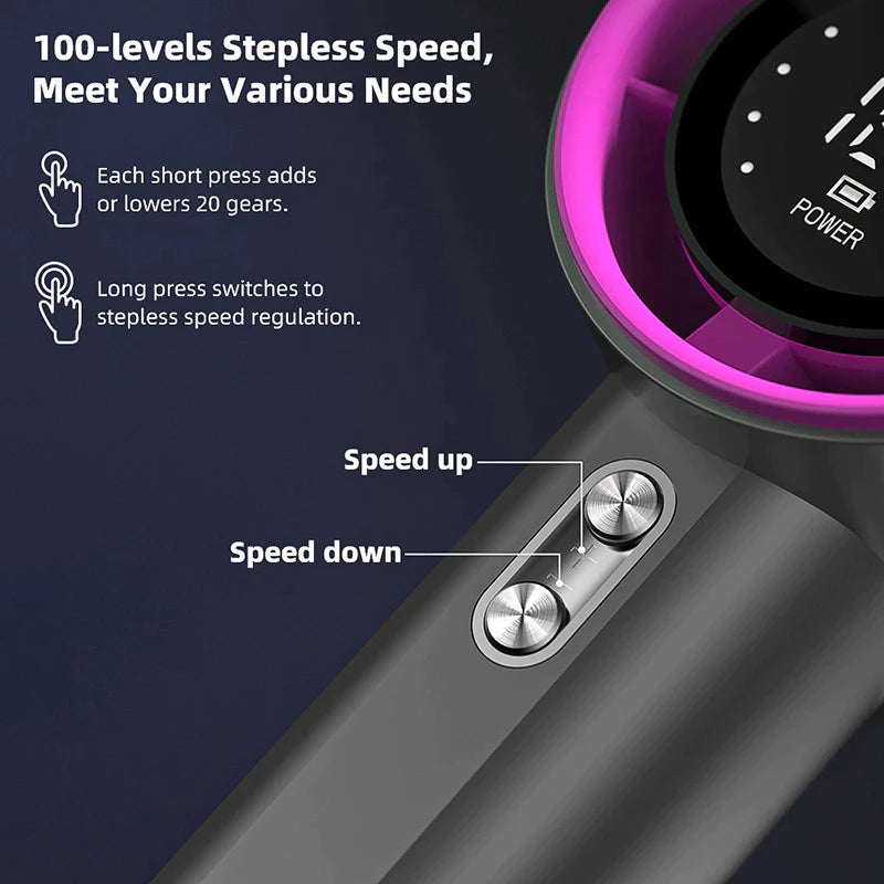 Turbo Jet Rechargeable Mini Fan