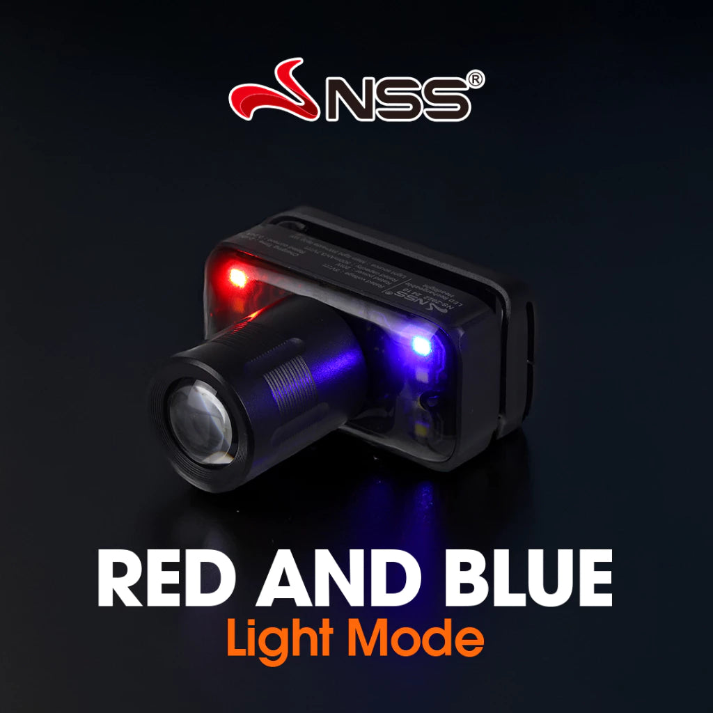NSS Rechargeable Adjustable Telescopic Waterproof Headlight