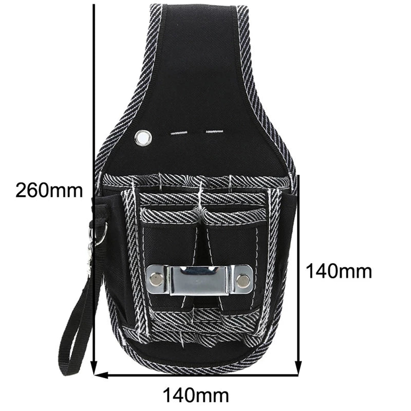 9 in 1 Multi-Function Electrician Storage Pouch Belt Bag