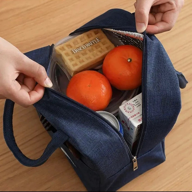 BUY 1 TAKE 2 Lunch Box Thermal Insulation Lunch bag and Glass Tumbler
