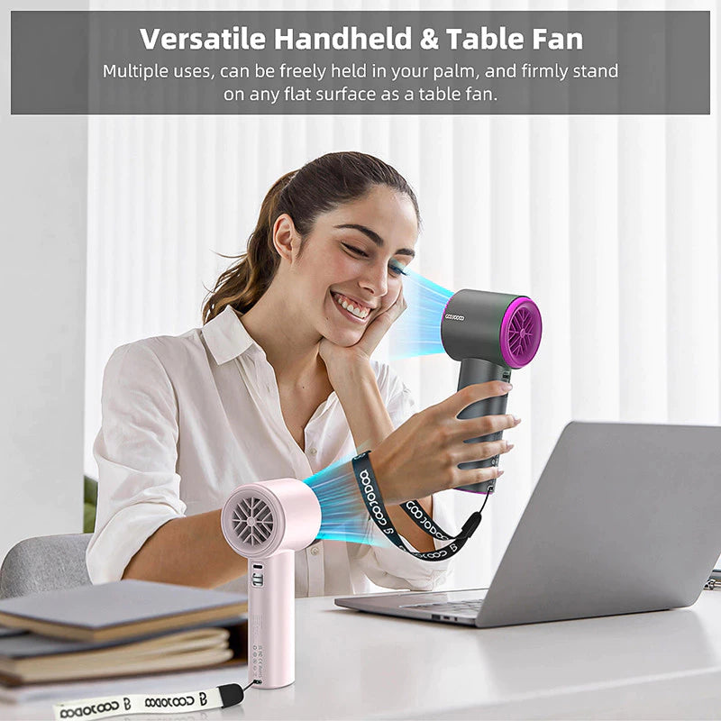 Turbo Jet Rechargeable Mini Fan