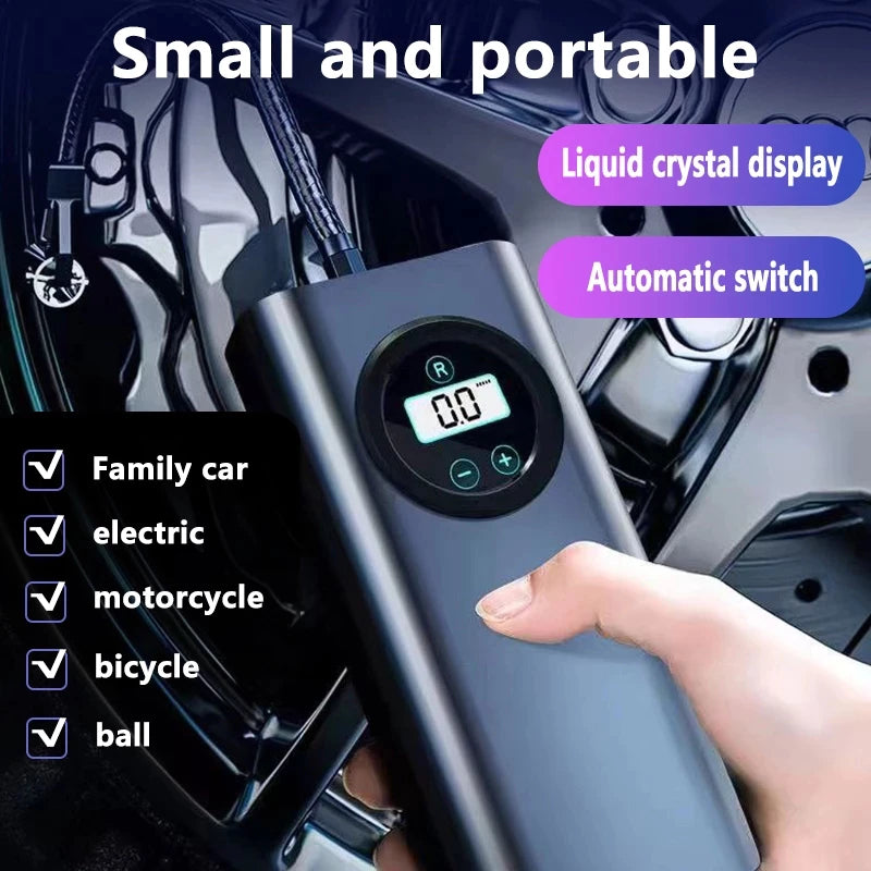 Portable Tire Inflator and Air Compressor - Wireless Digital Version