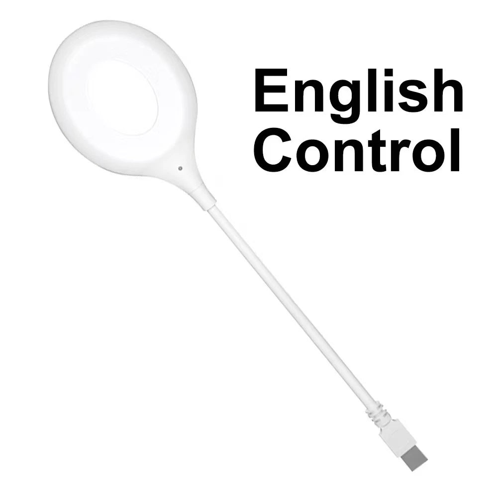 USB Plug Smart Voice Control Switch Light Head Lamp