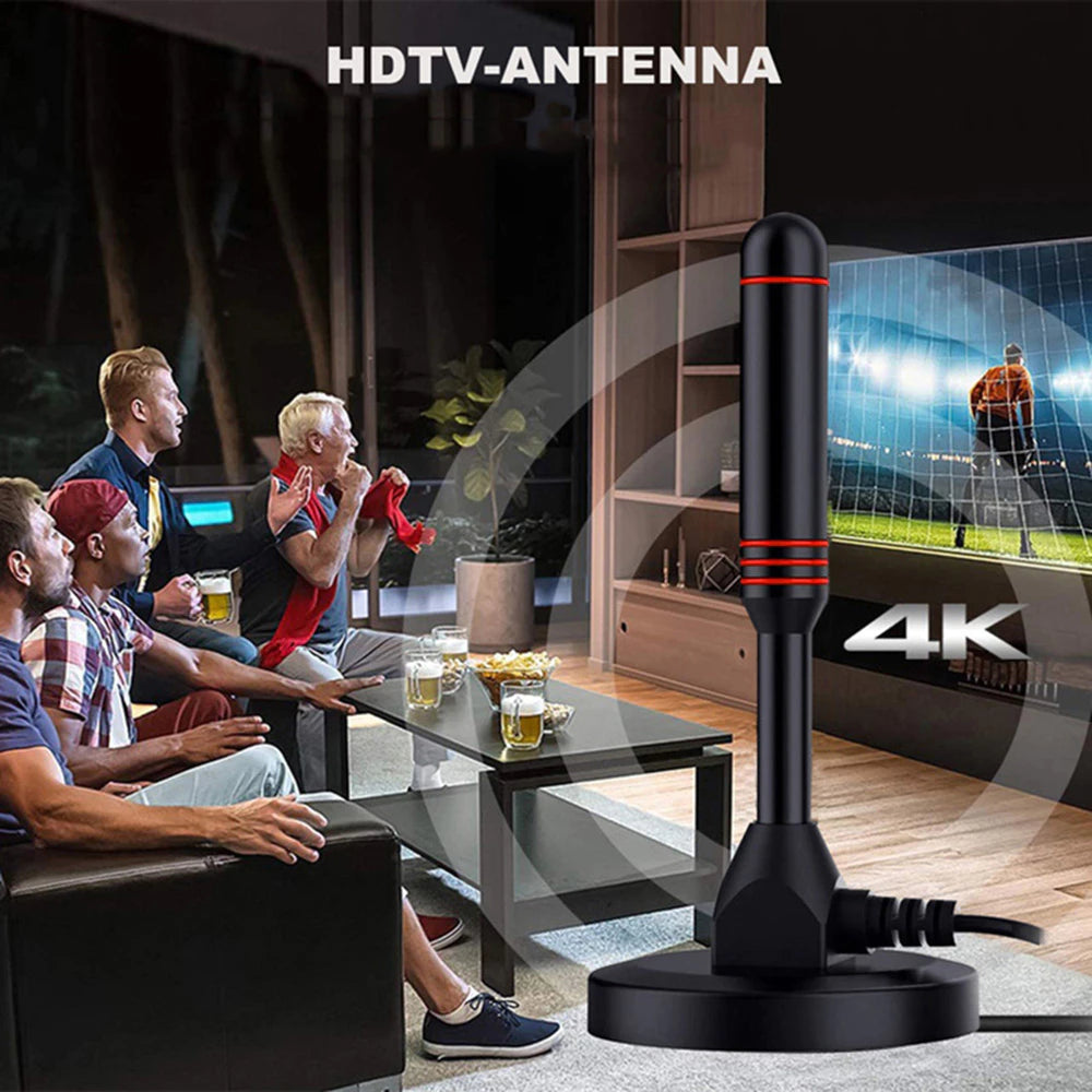HD Digital Indoor Amplified Tv Antenna Ultra Hdtv With Amplifier