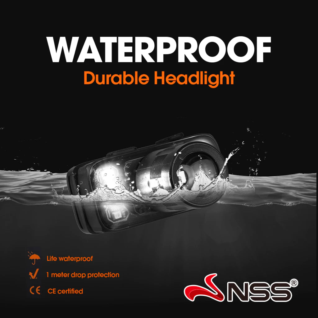 NSS Rechargeable Adjustable Telescopic Waterproof Headlight
