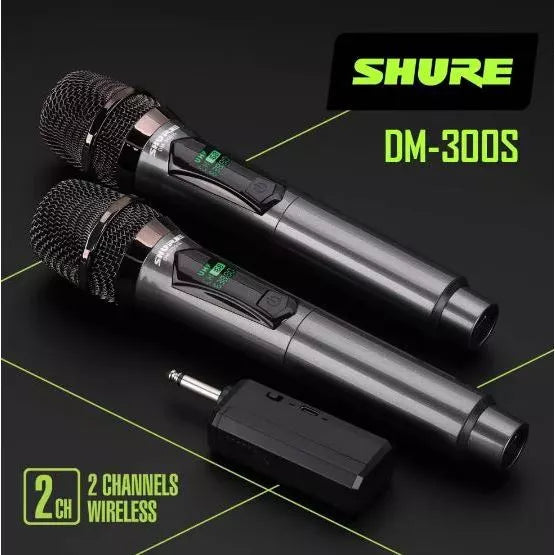 DM-300s Wireless Microphone Portable Receiver Box/free Rechargeable battery Audio