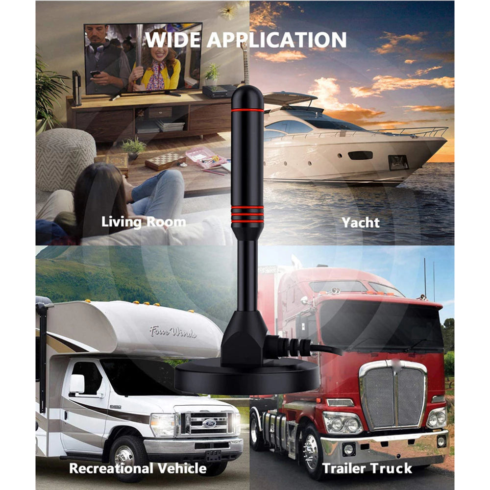 HD Digital Indoor Amplified Tv Antenna Ultra Hdtv With Amplifier