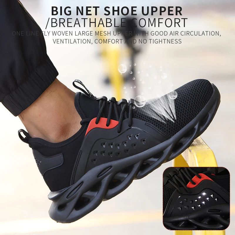 Safety Shoes Men & Women Steel Toe Breathable