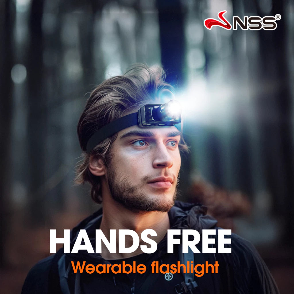 NSS Rechargeable Adjustable Telescopic Waterproof Headlight