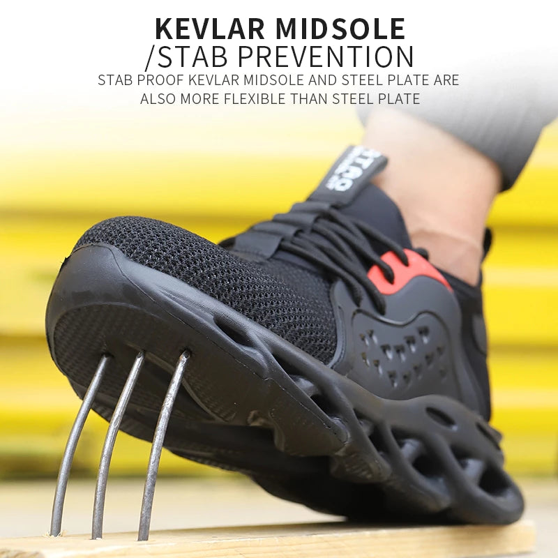 Safety Shoes Men & Women Steel Toe Breathable