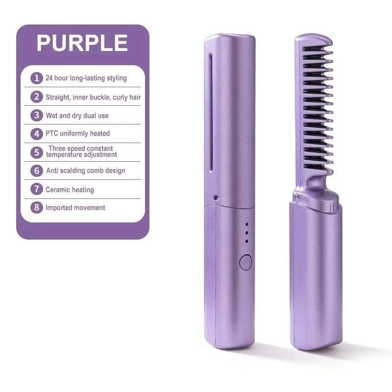 2-in-1 Wireless Hair Styler