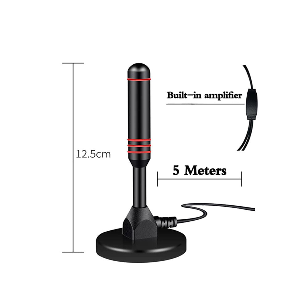 HD Digital Indoor Amplified Tv Antenna Ultra Hdtv With Amplifier