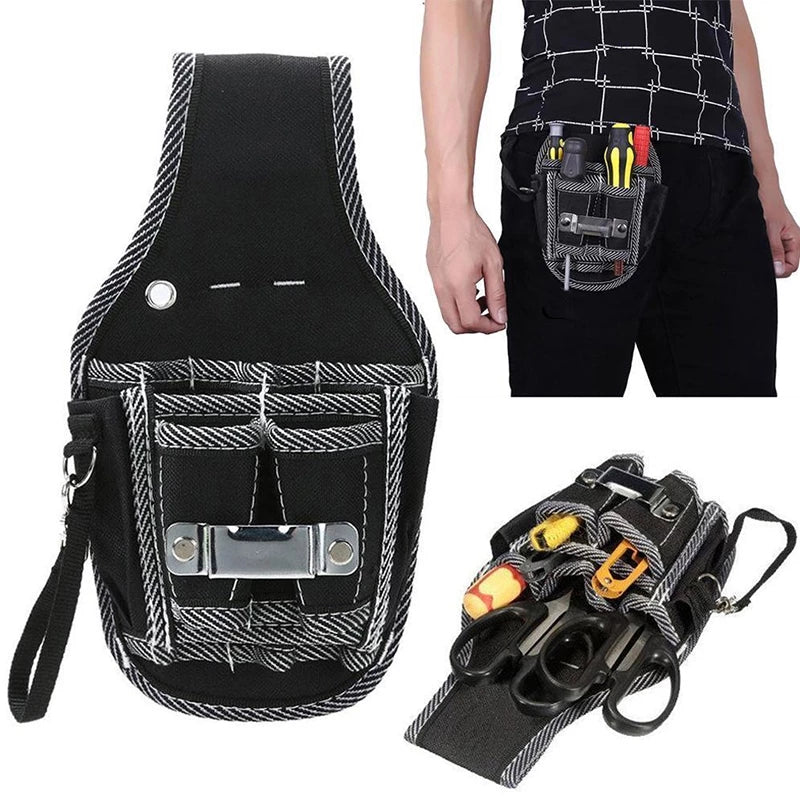 9 in 1 Multi-Function Electrician Storage Pouch Belt Bag