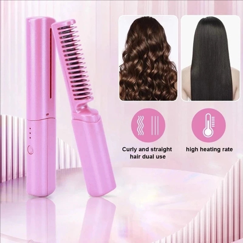 2-in-1 Wireless Hair Styler