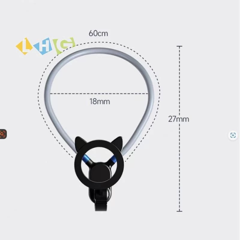 4 IN 1 Magnetic Anti-Shake Neck Stabilizer Mount Phone Holder