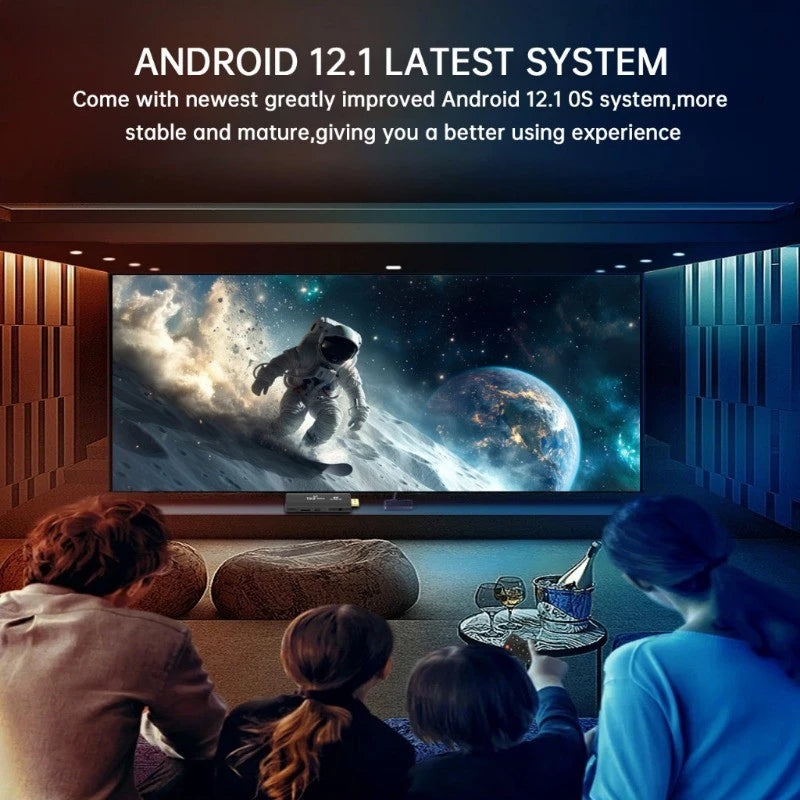 Android TV Stick 4K Ultra HD TV BOX Turns TV into Smart TV