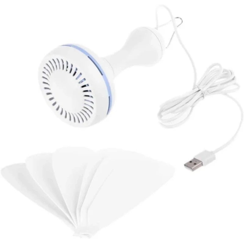 Portable USB Ceiling Fan with - 6 Blades