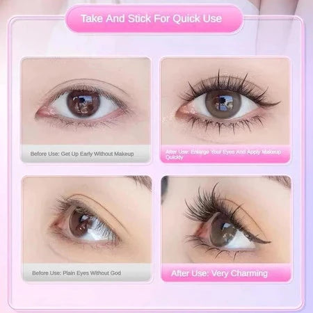 100 FALSE-EYELASHES-SET