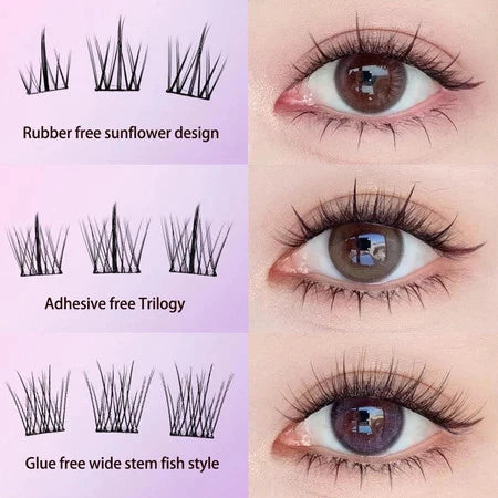 100 FALSE-EYELASHES-SET