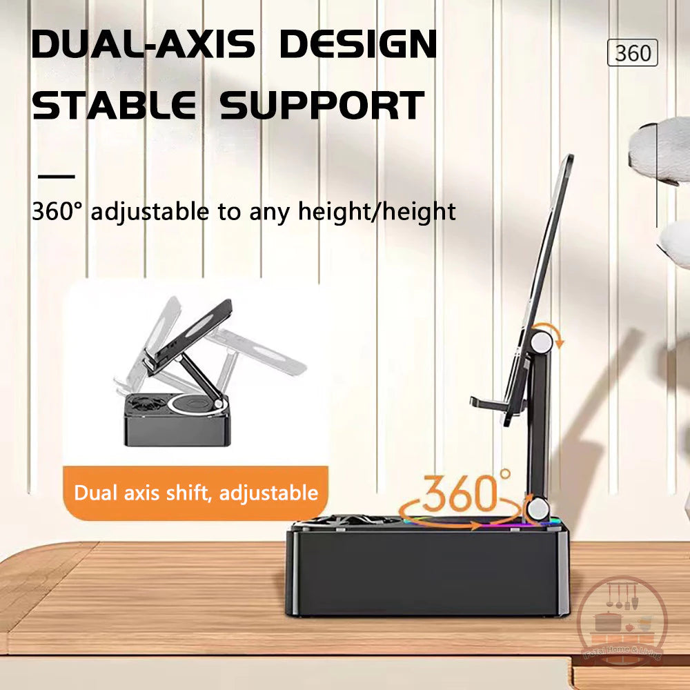 4 in 1 mobile phone stand speaker w/ mic