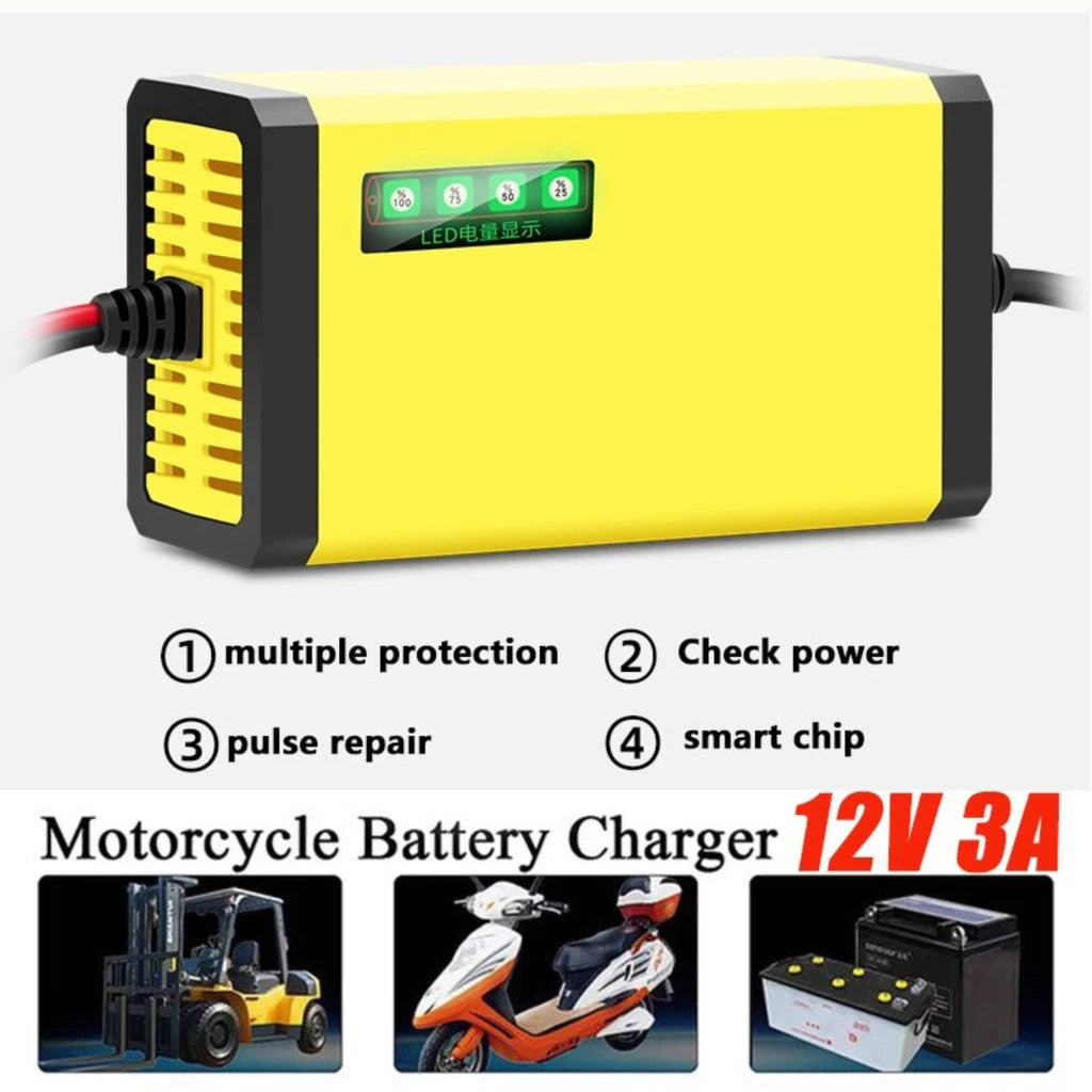 Smart Battery Motorcycle Charger