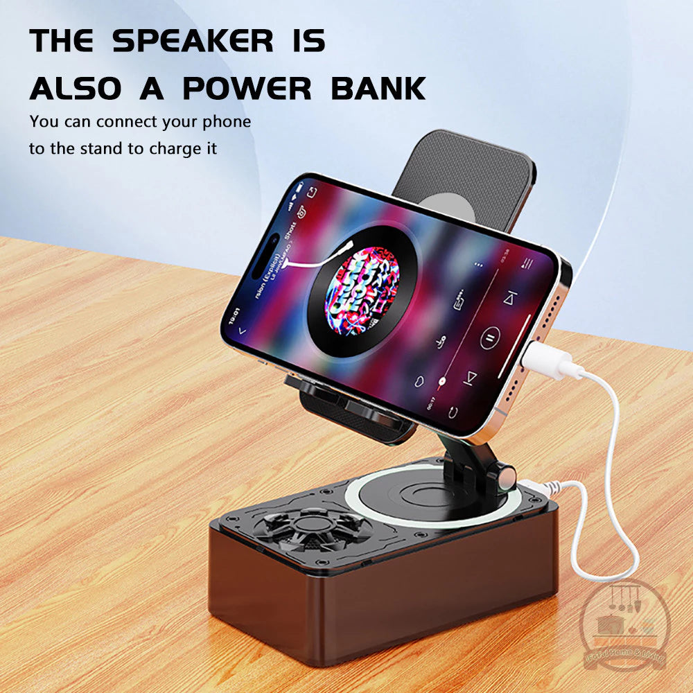 4 in 1 mobile phone stand speaker w/ mic
