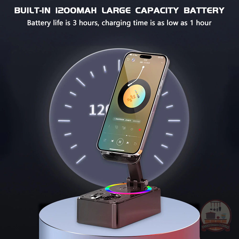 4 in 1 mobile phone stand speaker w/ mic