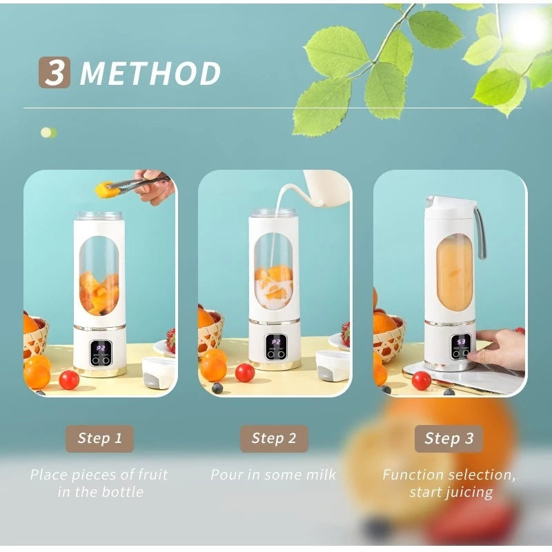 Portable USB-Rechargeable Blender & Juicer