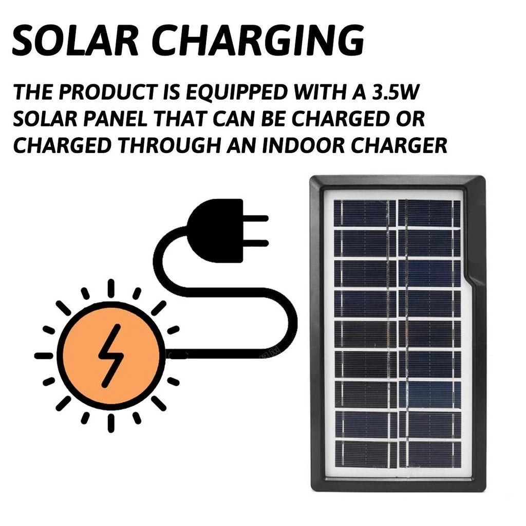 GD-8017 Brighter Than Ever Solar Lighting System Kit