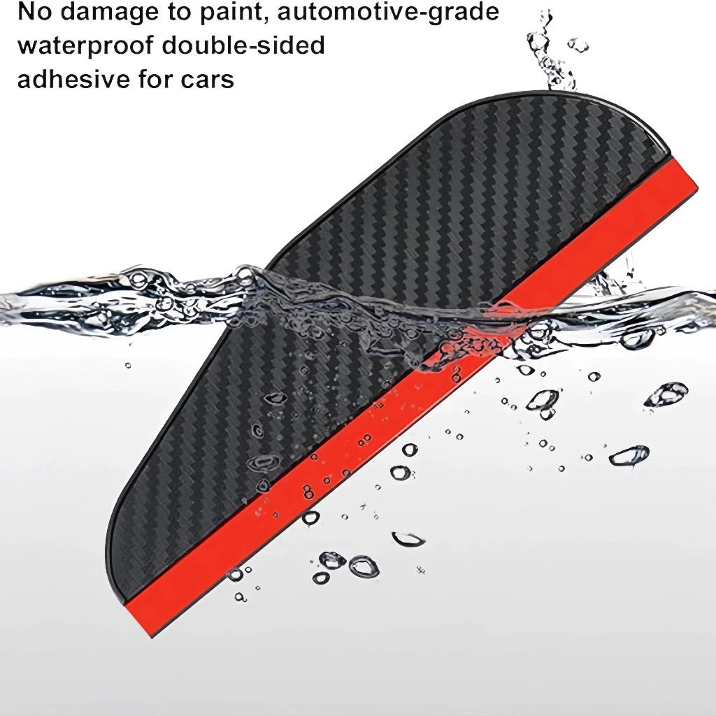 Car mirror waterproof stickers